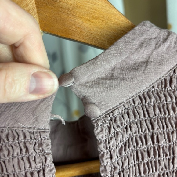 a new day Women's Mini Dress in mauve —button call out! See pics - Picture 4 of 7